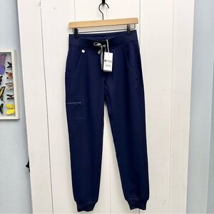 XS Regular Figs Zamora 2.0 Navy Blue Scrub Pants